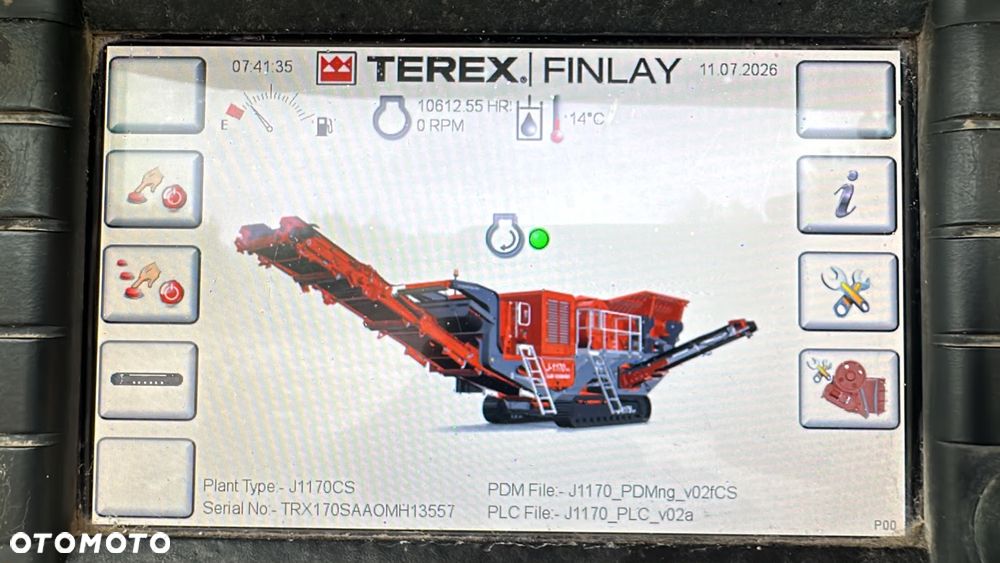 Terex FINLAY J-1170 AS / RS  KRUSZARKA SZCZĘKOWA + PRZESIEWACZ PODWIESZANY ( POWERSCREEN, METSO, SANDVIK, KLEEMANN, McCloskey, EXTEC ) - 29