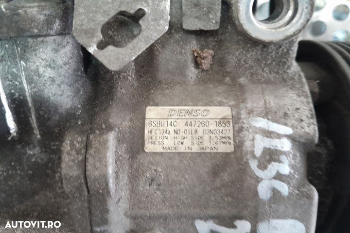 Compresor AC 6SBU14C / 447260 6SBU14C / 447260 BMW Seria 1 E81/E82/E8 - 4
