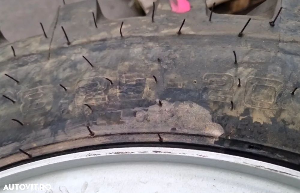 Anvelopa Noua Mitas 8,25-20, cu janta pentru excavatoare, remorci - 4