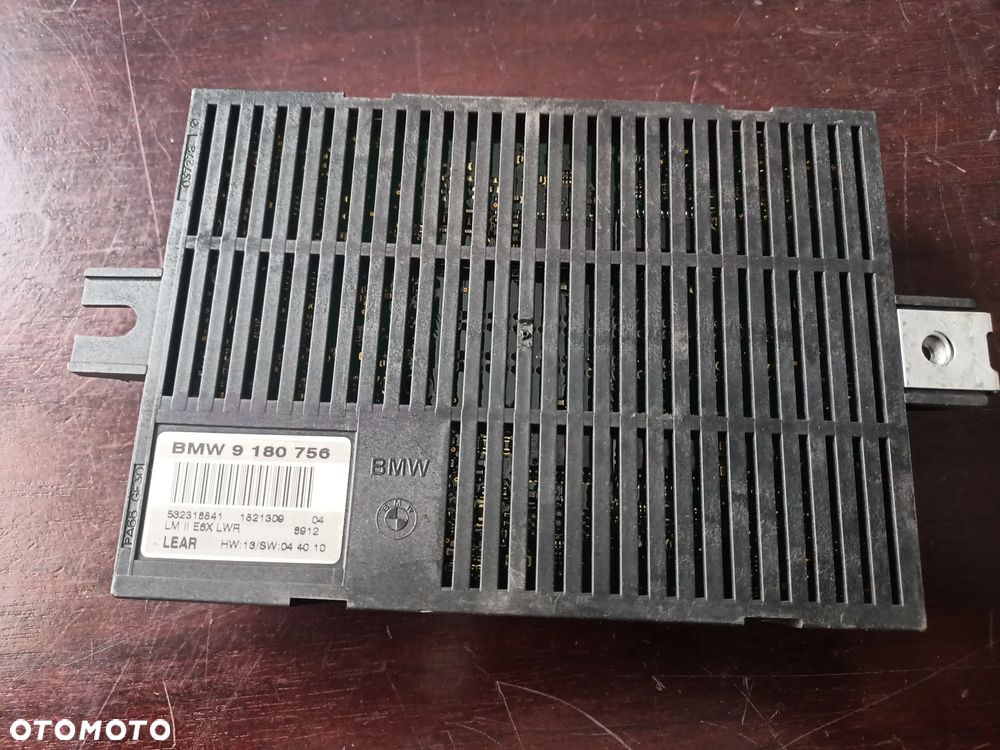 Sterownik świateł moduł lamp BMW E60 E61 9180756