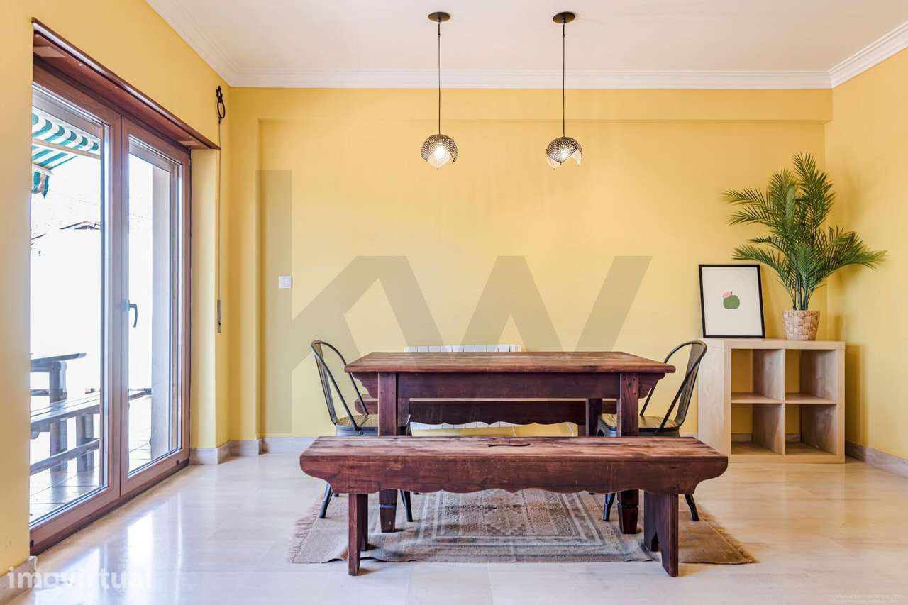 T3 - 95 m2 com 60 m2 de terraço - Estefânia, Sintra - Grande imagem: 4/25