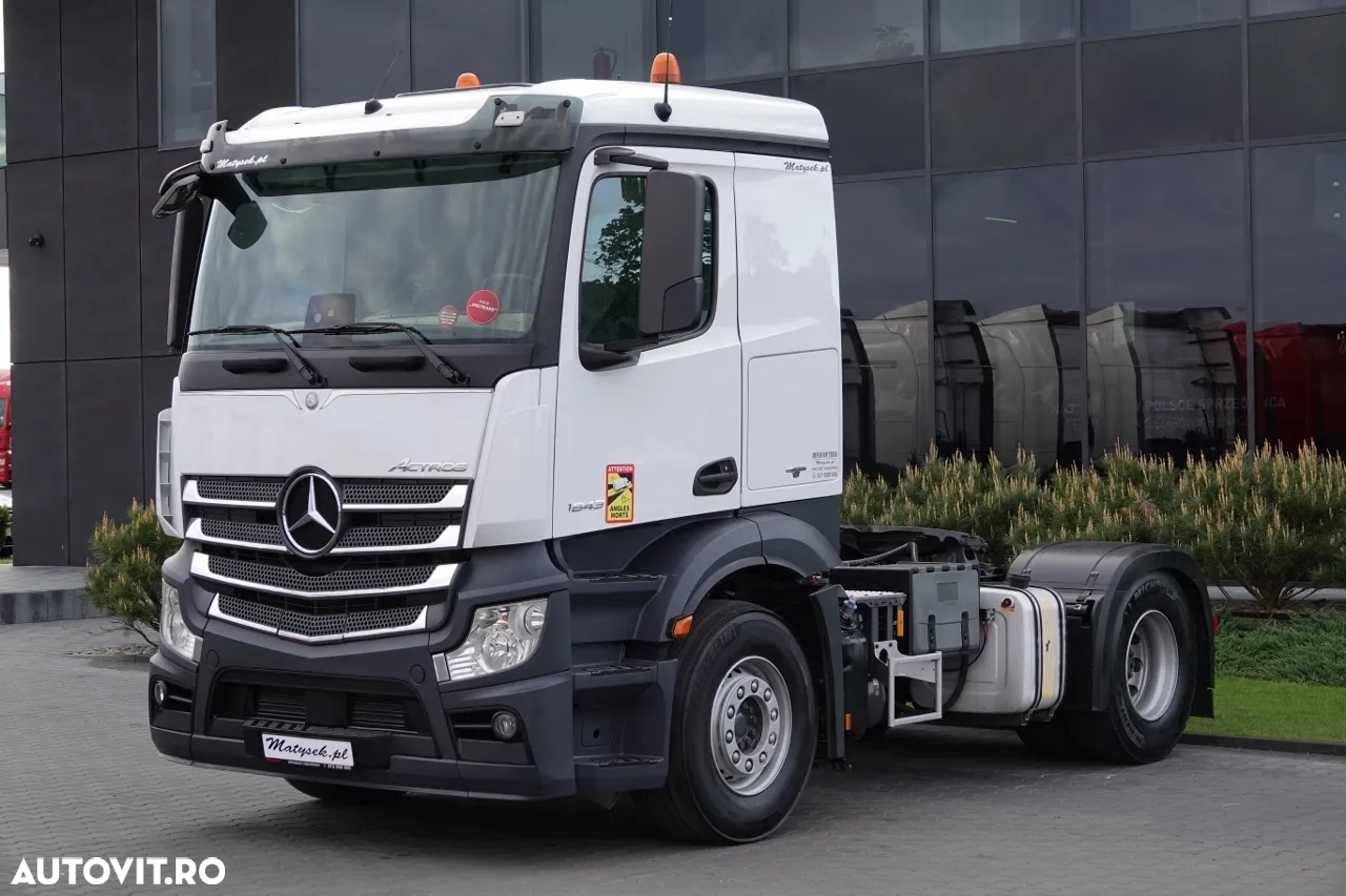 Mercedes-Benz ACTROS 1843 / RETARDER / HIDRAULIC / LOW CABIN / 2017 - 4