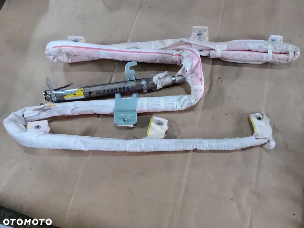 KURTYNA PRAWA PODUSZKA AIRBAG SEAT ALHAMBRA II SHARAN 7N0 - 1