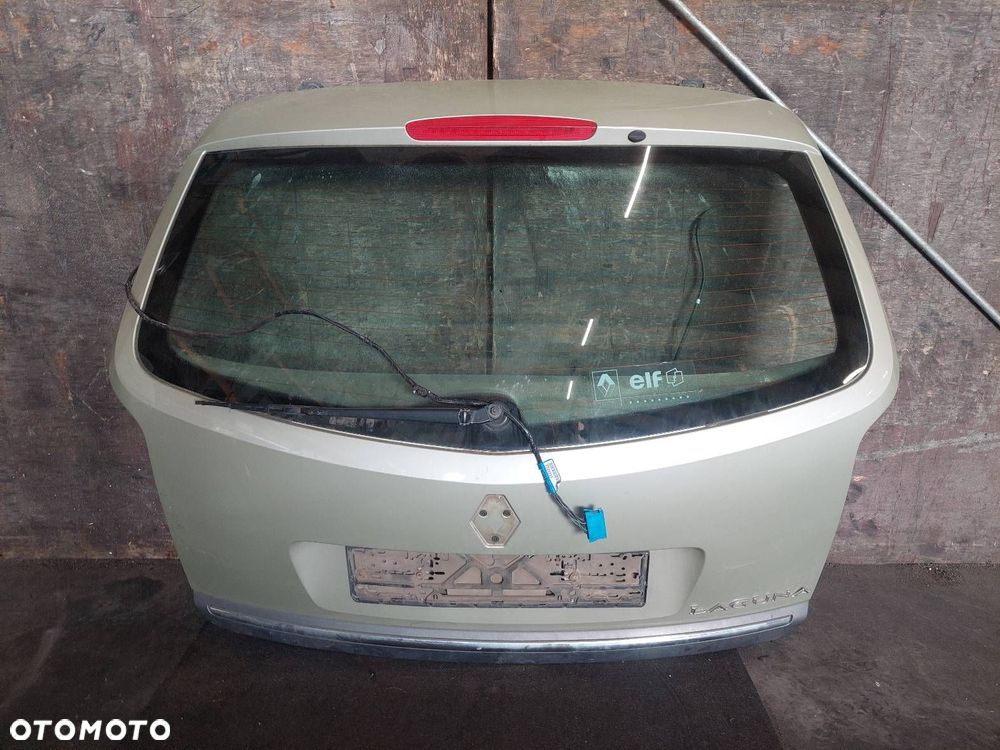 KOMPLETNY TYŁ KLAPA BAGAŻNIKA ZDERZAK TYŁ LAMPY LAGUNA II NV190 - 9