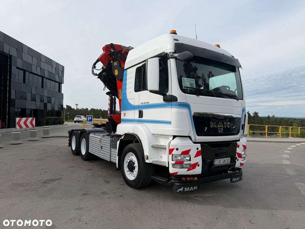 MAN TGS 26.480 6x6H PALFINGER PK 44002 FLY Jib Wciągarka HDS Siodło - 10