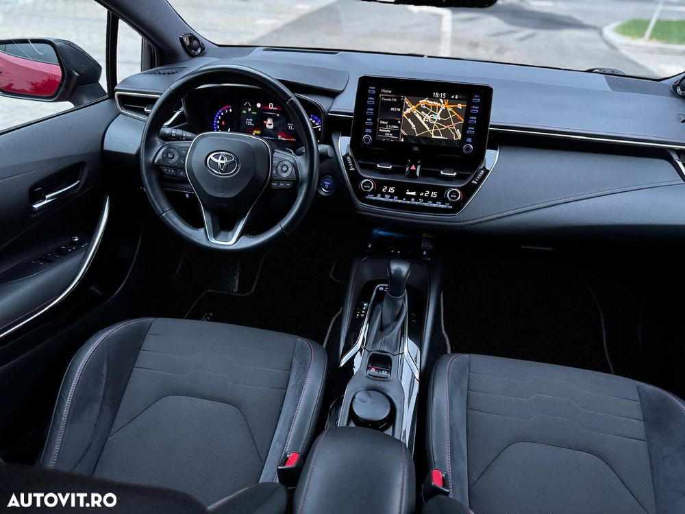 Toyota Corolla 2.0 HSD Exclusive interior Negru - 5