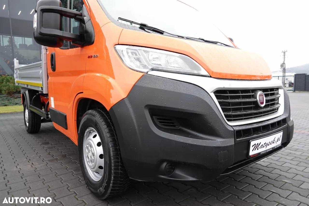 Fiat DUCATO / 2.3D / CAMION BASCULANTE ALUMINIU 3.2M / AER CONDIȚIONAT / KM 70.000 KM - 18