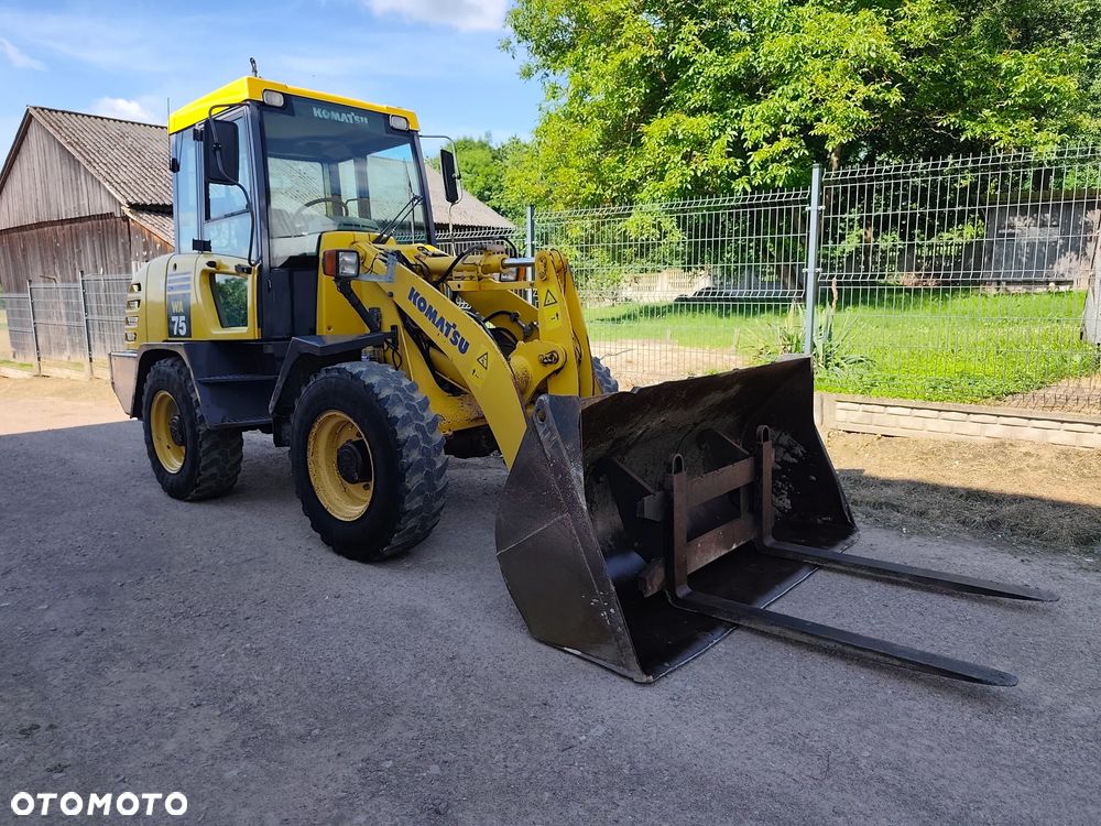 Komatsu Wa75/Oryginał/4200mth/Łyżka-Widły-Waga/ - 6