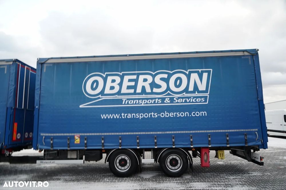 MAN TGX 26.460 / REMORCA TANDEM / 120 M3 / I-PARK COOL / PUNTE RIDICATĂ / PUNTE DIRECȚIE / + REMORCA FRUEHAUF / PUNTE SAF - 12