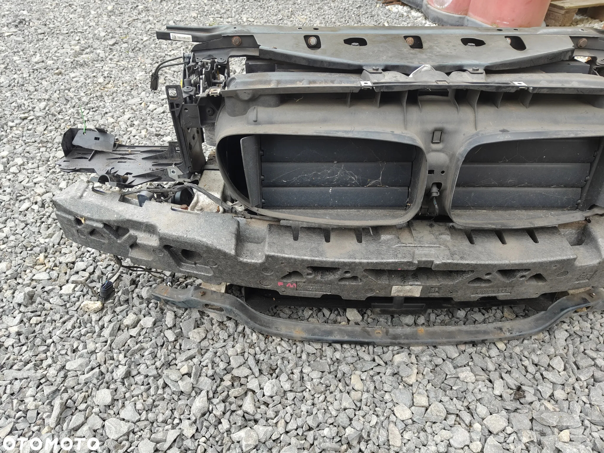 BMW F10 F11 2.0d Wzmocnienie Czołowe PAS CHŁODNICE Belka - 3