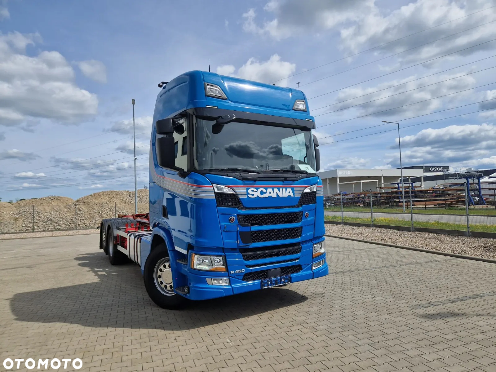 Scania R450/ HAKOWIEC PALFINGERA T20 - 31 MPA/ SKRĘTNA OŚ WLECZONA/ SERWIS NIEMCY - 13