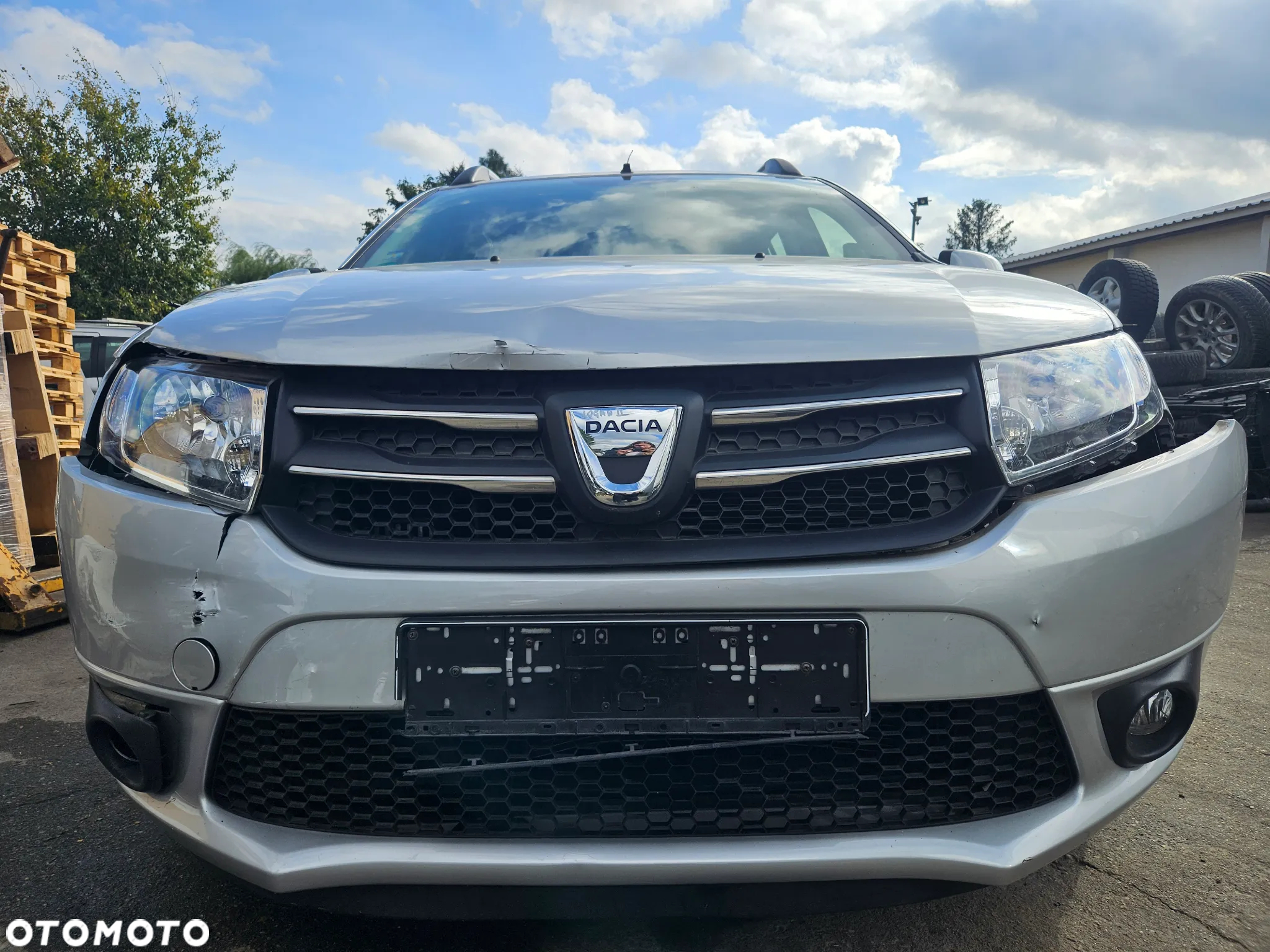 DACIA LOGAN II MCV DRZWI PRAWY PRZÓD PRAWE PRZEDNIE TED69 - 23
