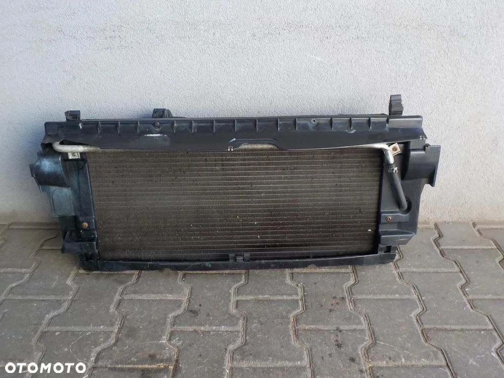 VW T4 1.9 2.4 2.5 CHŁODNICA WODY  WENTYLATORY KOMPLET STARY PRZÓD - 1