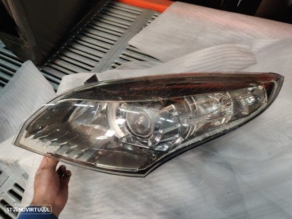 Farol Frente Esquerdo / Otica Esquerda Renault Megane Iii Grandtour (K - 1