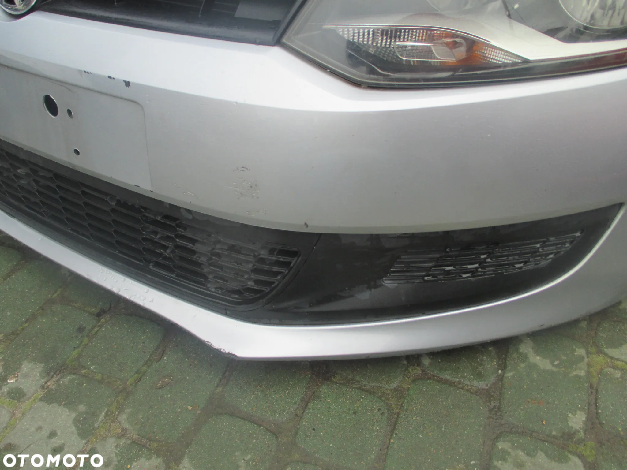 Pas chłodnica lampy zderzak chlodnica VW POLO V - 8