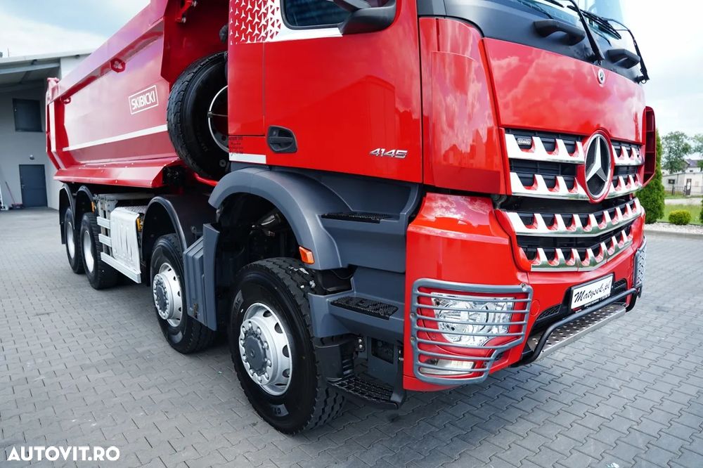 Mercedes-Benz AROCS 4145 / 8x8 / BASCULATOR SPATE / SKIBICKI / EURO 6 - 14