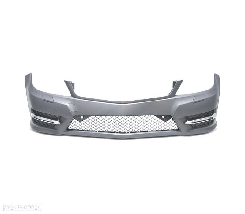 PARÁ-CHOQUES FRONTAL AMG LUZ DIURNA MERCEDES C W204 07-11 LOOK AMG - 2
