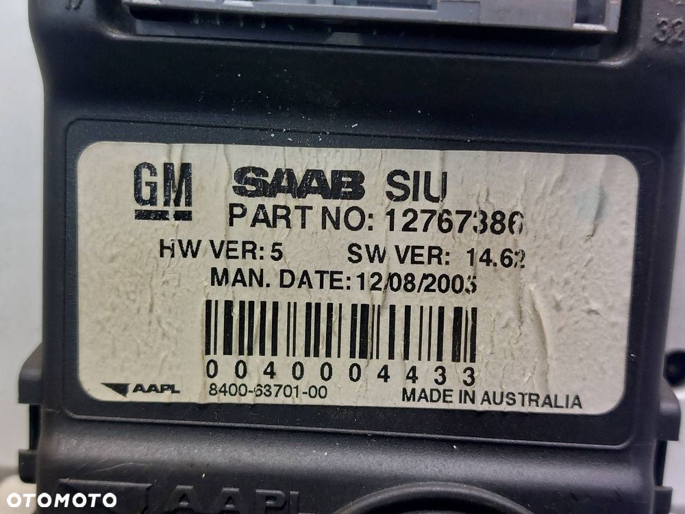 ZESTAW STARTOWY SAAB 9-5 I 1.9 TID 55556982 0281012563 12767384 12767386 - 8