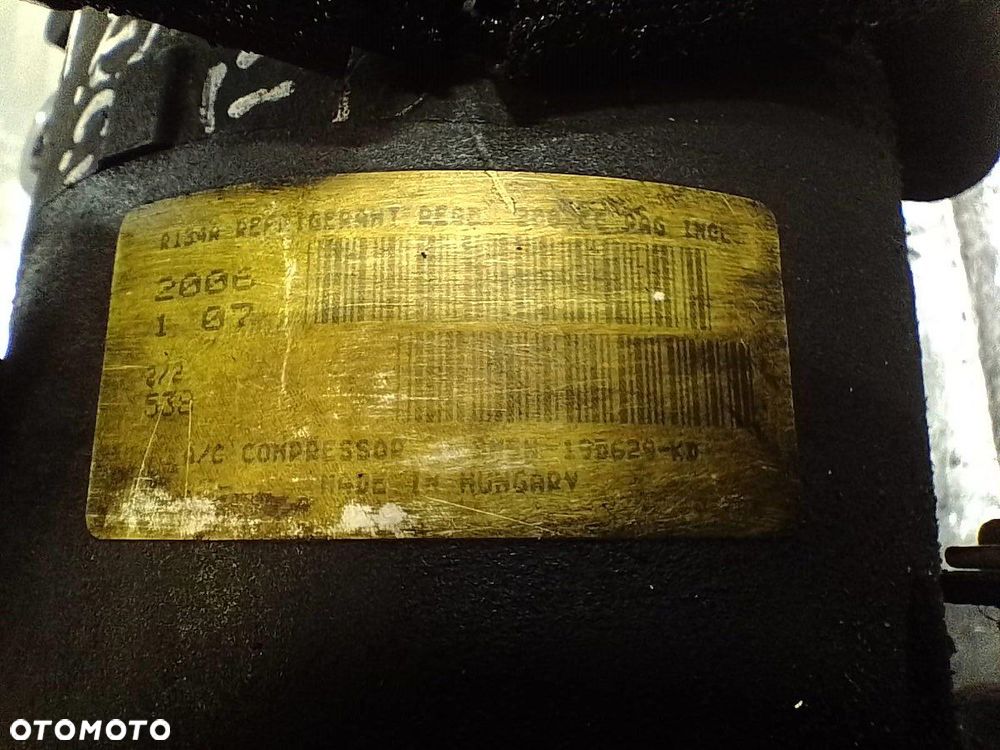 POMPA, SPRĘŻARKA KLIMATYZACJI FORD FOCUS II 3M5H19D629 1.6 TDCI - 7