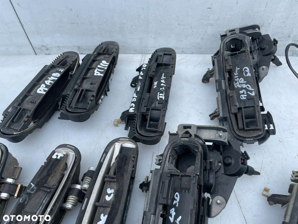 MECHANIZM KLAMKI LEWY PRAWY PRZÓD TYŁ AUDI A3 8P/ A3 8L/ A4 B6 - 4