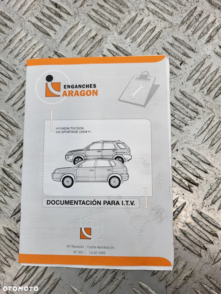 Kia Sportage II Hak Holowniczy Wiązka Kula GDW - 7