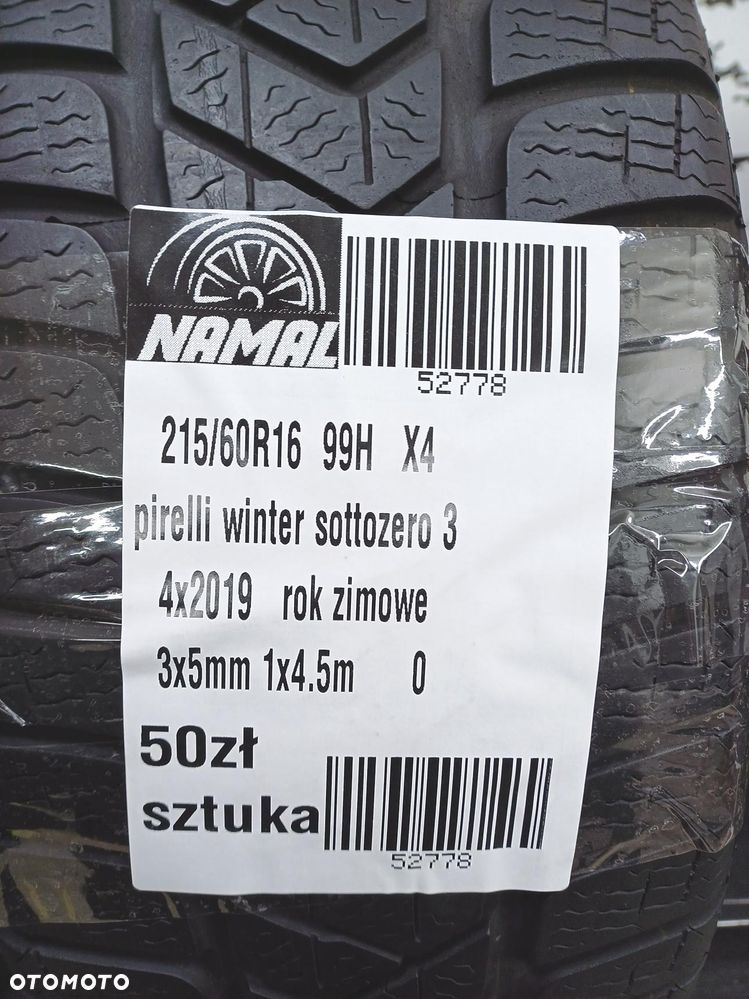 4x 215/60R16 pirelli  opony zimowe  52778 - 11