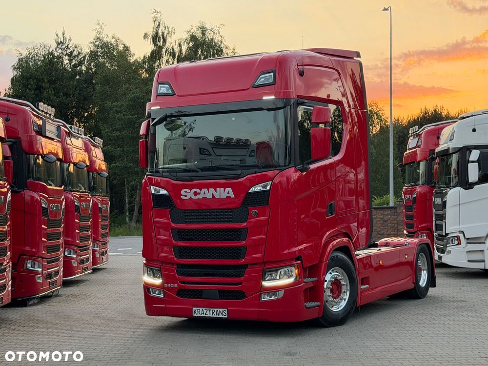 Scania 540S na starym silniku pojedyncze głowice bez egr perfekcyjny stan cala na poduszkach z Niemiec kontrakt ASO - 3