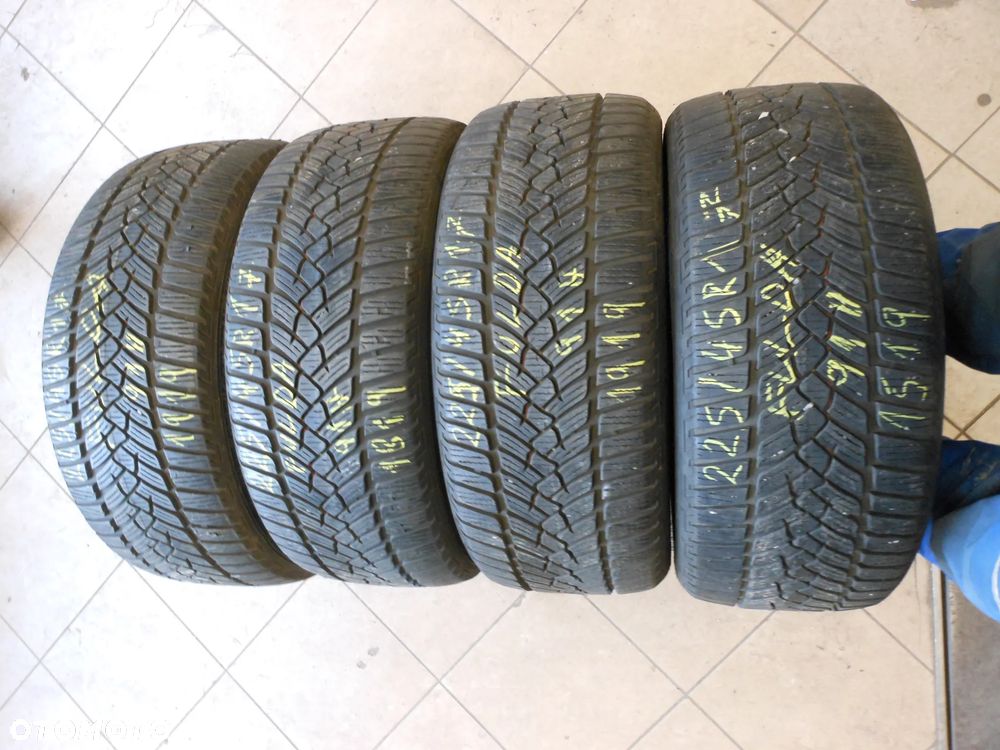 Opony 225/45r17 fulda kristall control hp2 6,3mm komplet zima - 1