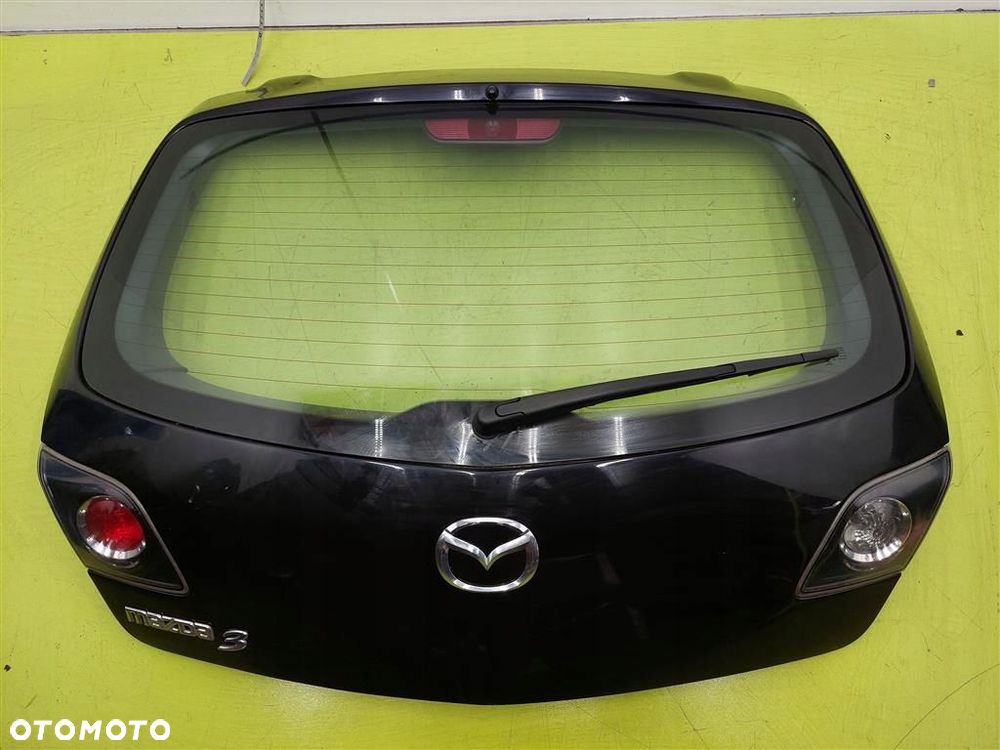 Klapa tył tylna Mazda 3 I 2003-2009 CZARNA 16W - 6
