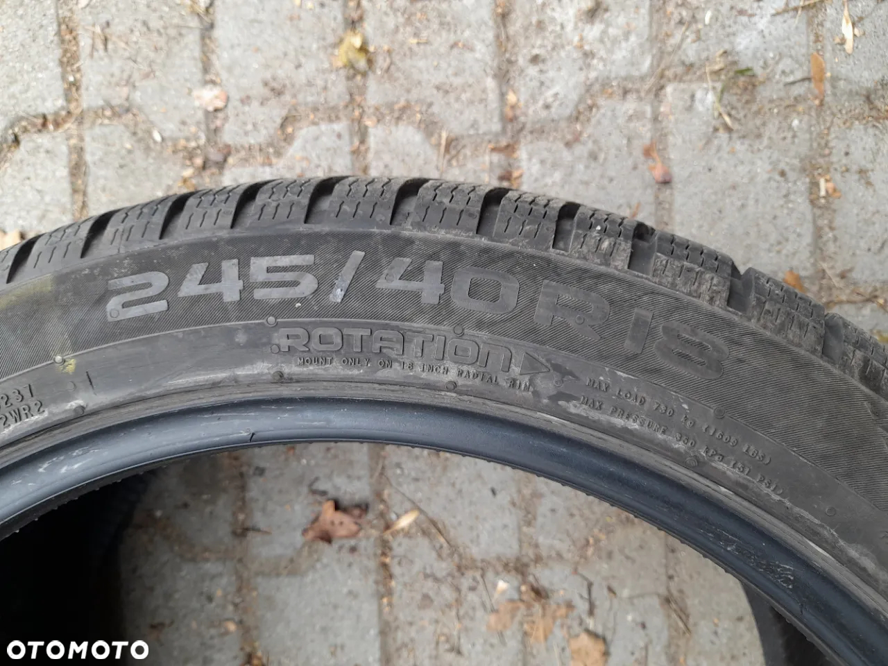 Nokian WR Snowproof P 245/40/18 97v extra load z134 - 5