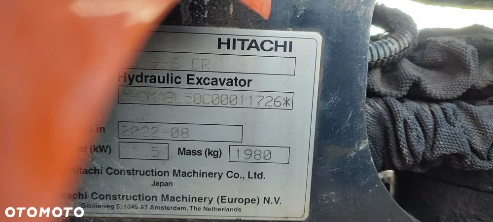 Hitachi ZX19-5A minikoparka 2022r. gąsienicowa - 11