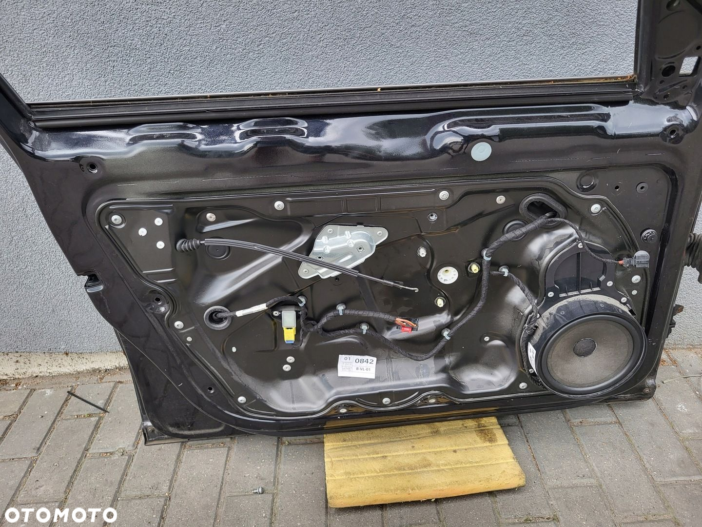 DRZWI lewy przód przednie kierowcy VW Passat B6 lift LC9X czarne - 11