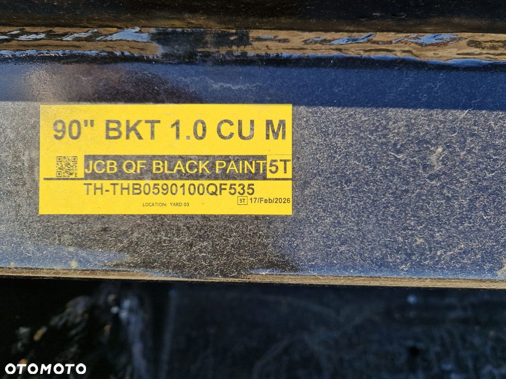 Łyżka Strickland 230cm 1m3 JCB Q-FIT do ładowarki teleskopowej, ładowarka teleskopowa qfit. 220cm - 6