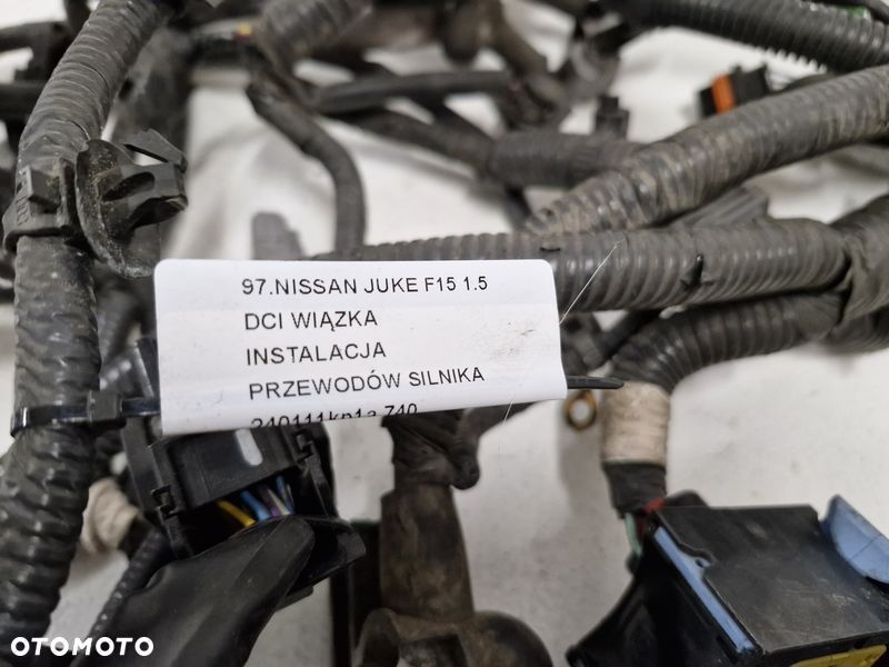 nissan juke 1 i f15 1.5 dci wiązka przewodów silnika instalacja 240111kp1a - 6