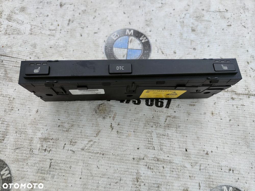 BMW E60 E61 Panel DTC Podgrzewania foteli 6952470 - 2