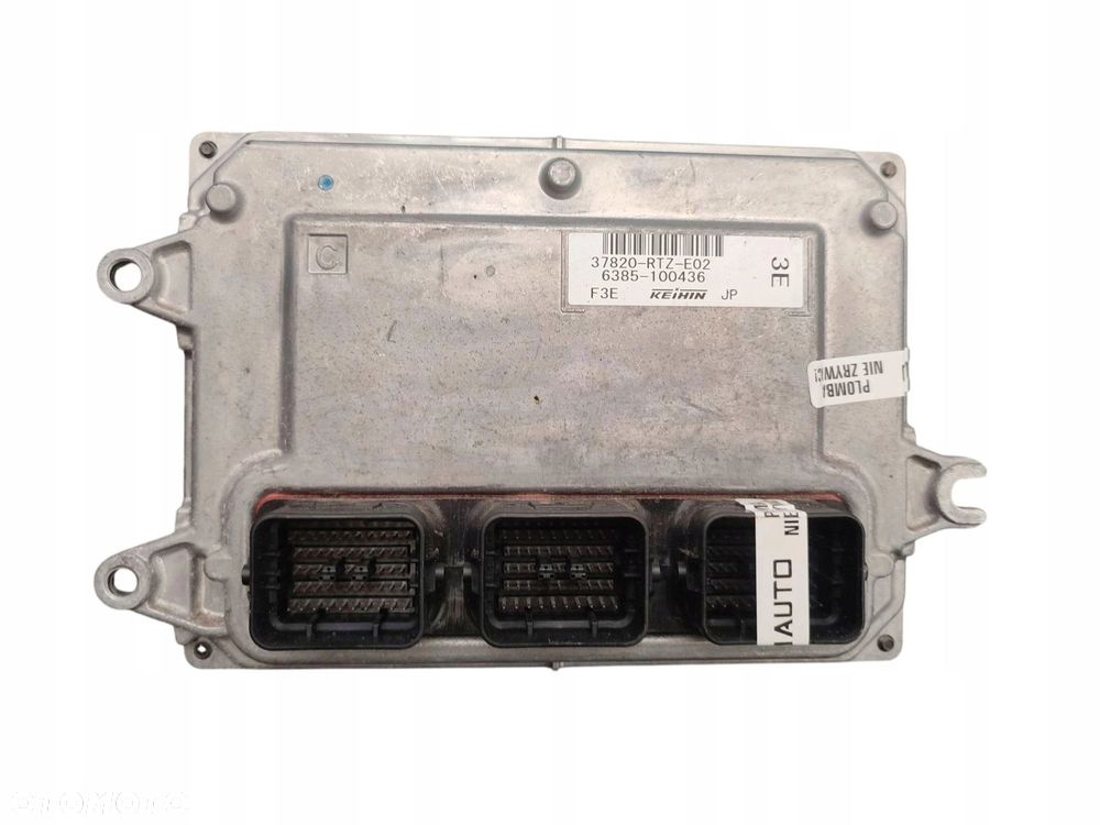KOMPUTER STEROWNIK SILNIKA HONDA CR-Z 1.5 VTEC 124KM 37820-RTZ-E02 - 1