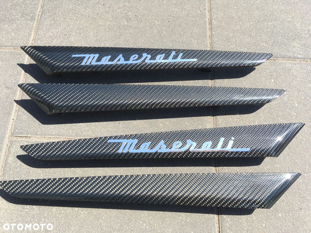 CARBON LISTWY DEKORY DRZWI MASERATI GHIBLI III - 6