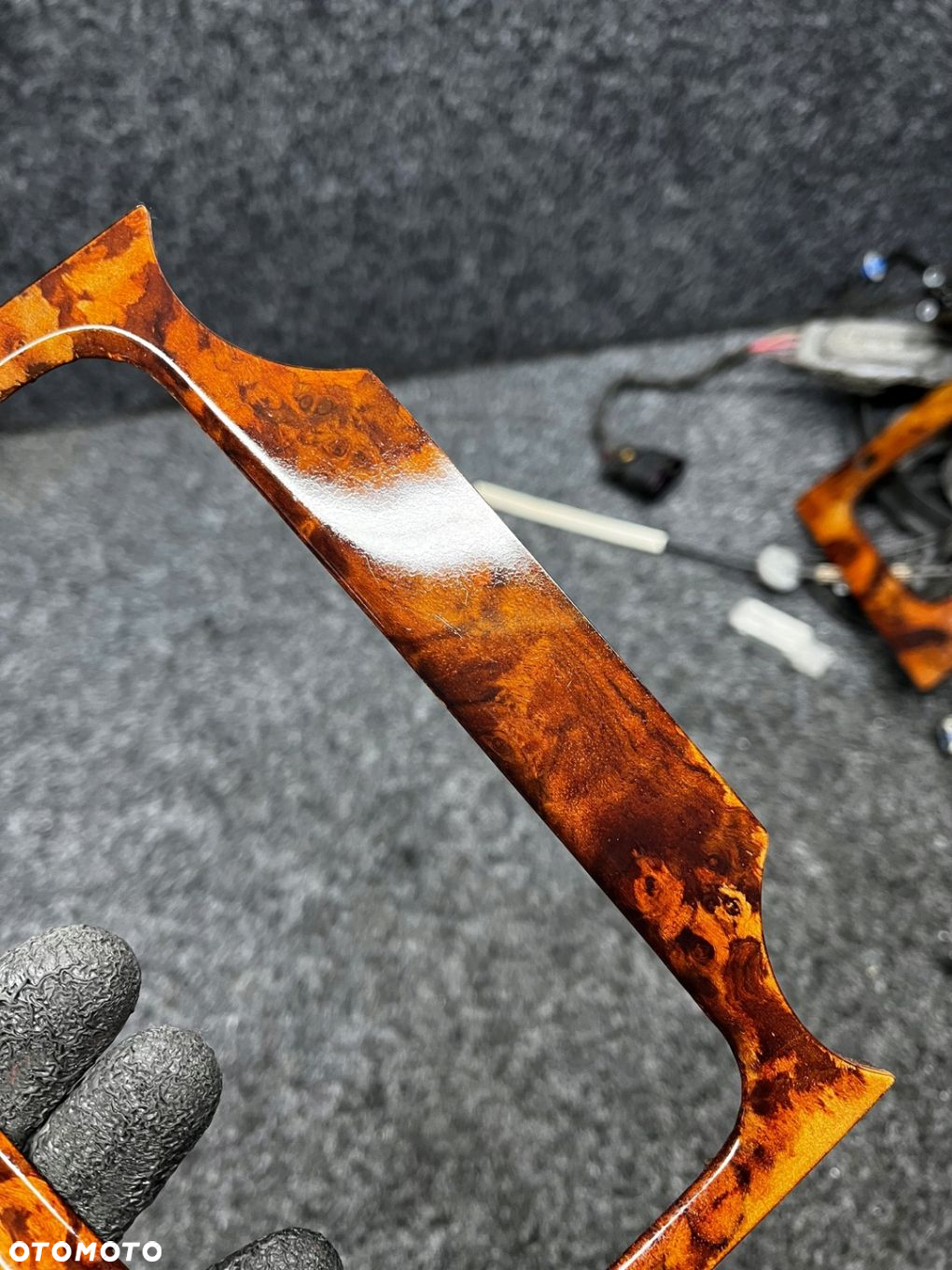 ramka dekor liswa tunelu środkowego vw touareg 7L 7L6863378 - 5