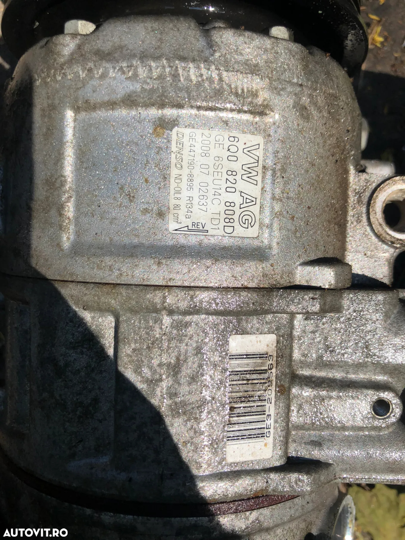 Compresor AC Clima Skoda Fabia VW Polo Seat Ibiza Cordoba 1.4 benzina - 2