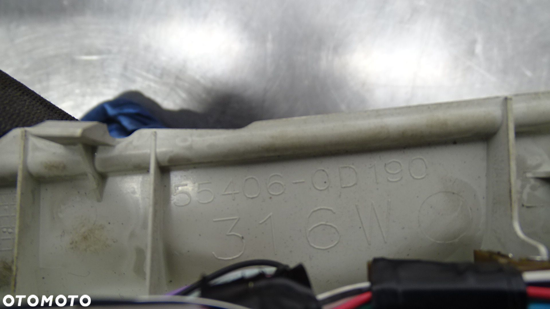 PANEL STEROWANIA NAWIEWU KLIMATYZACJI TOYOTA YARIS II 1.3  55406-0D190 - 7