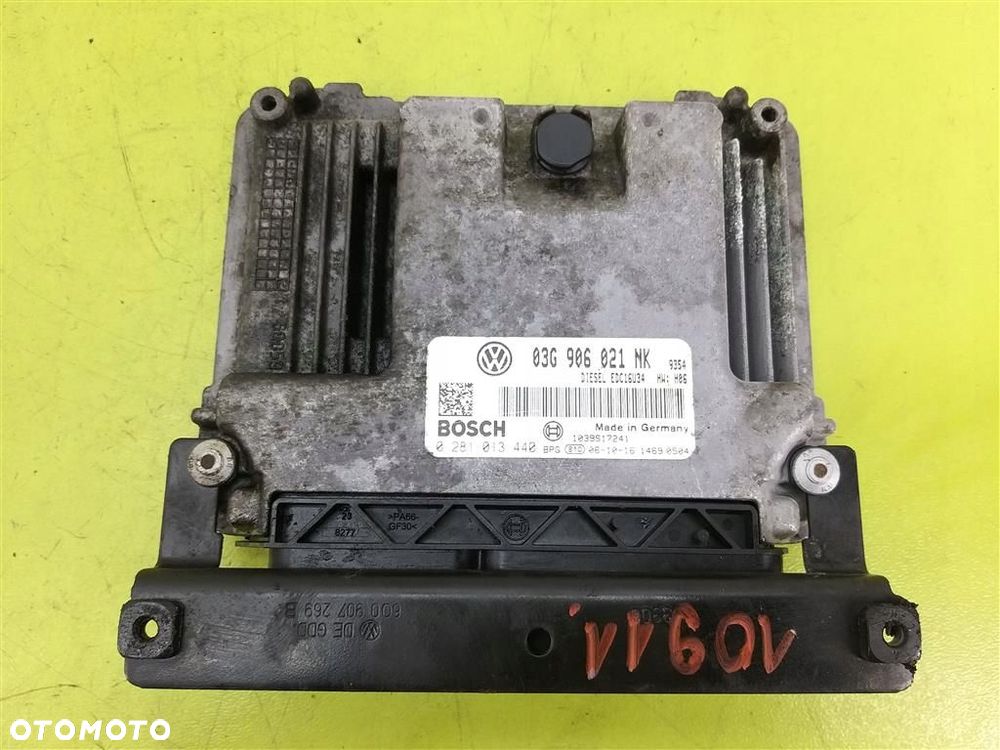 Komputer sterownik silnika VW Passat  B6 2.0TDI 140KM 2005-2010R 0281013440 - 1