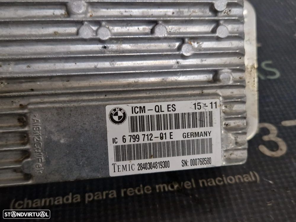 Módulo ICM usado BMW SERIE 5 F10 F11 6 799 712-01 - 3