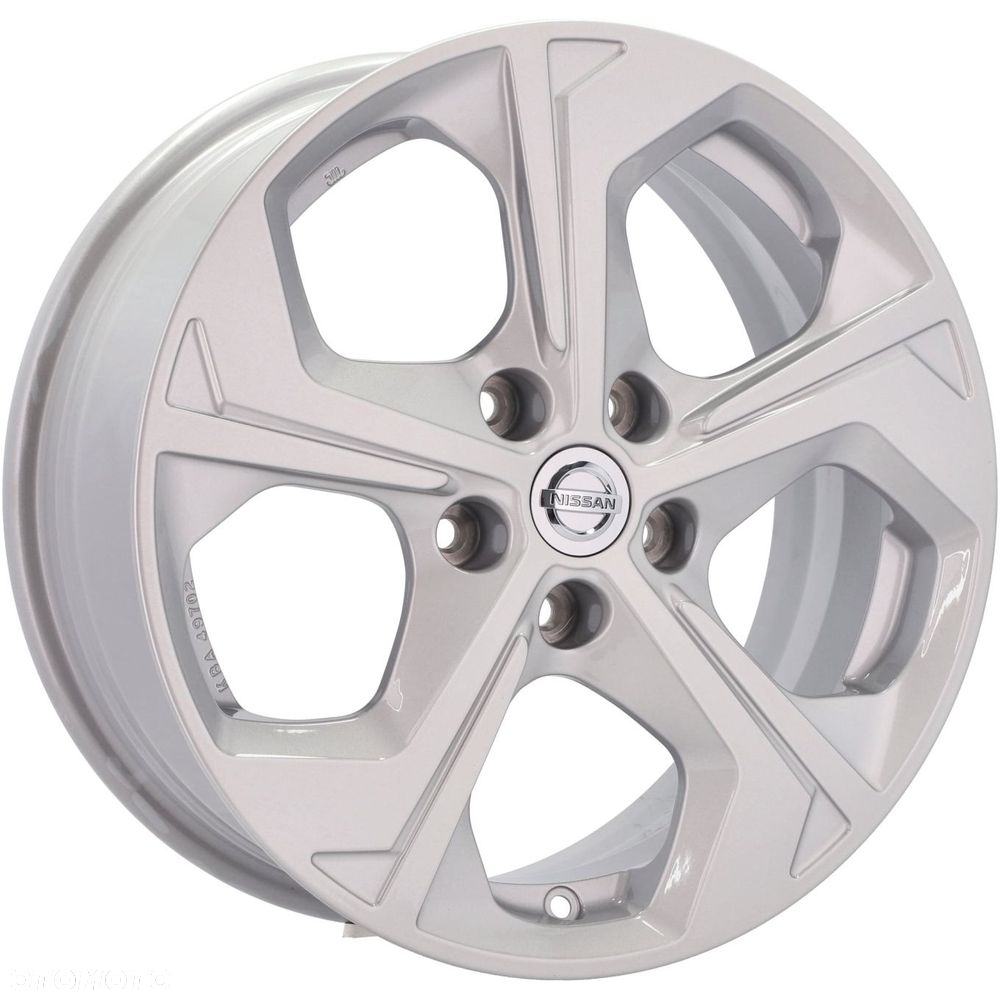 4x Felgi 17 OE m.in. do NISSAN Juke F15 F16 Qashqai J10 J11 J12 X-TRAIL I II III - KE409-4C200 - 2