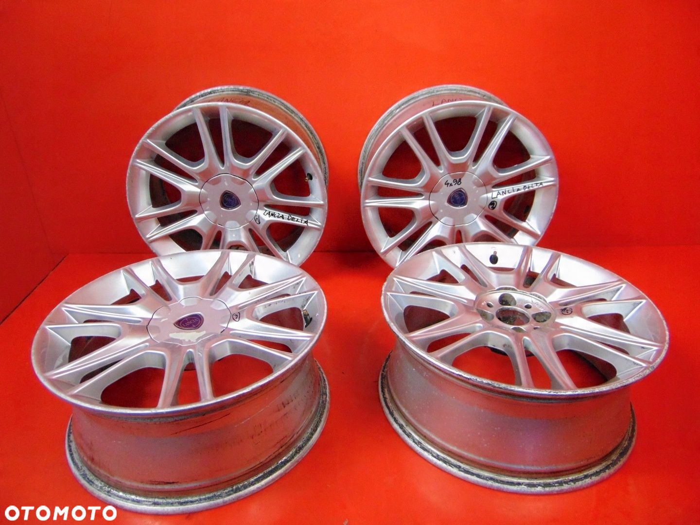 LANCIA DELTA III 3 FELGI ALUMINIOWE 17 4x98 7J - 1