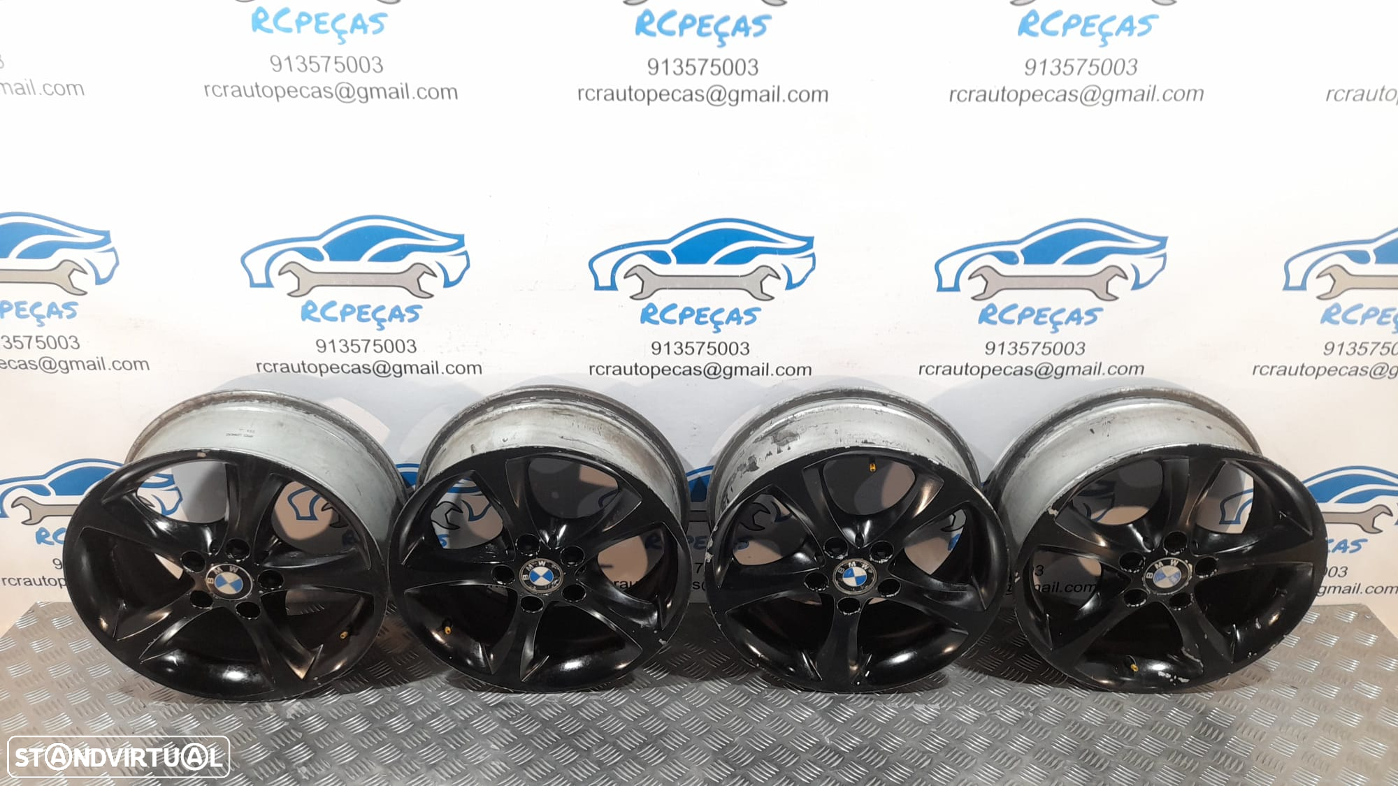 - Conjunto Jantes 17 BMW 7J ET47 5x120 6778219 - 3