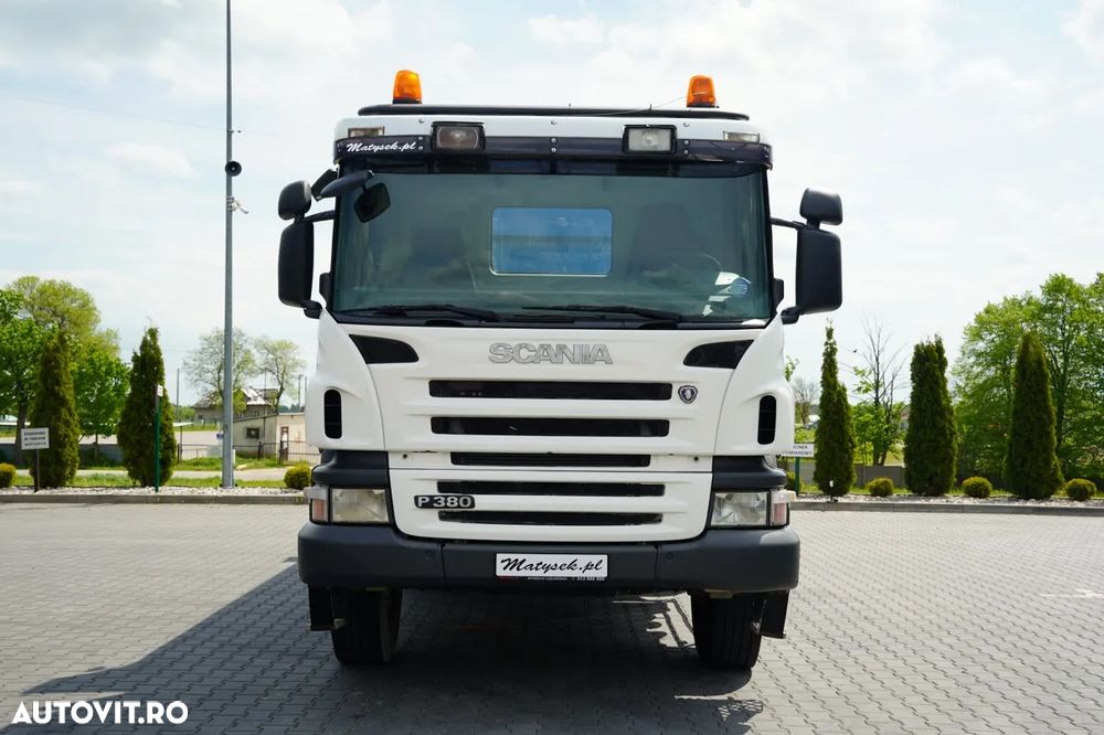Scania P 380 / 6x4 / WYWROTKA DWU-STRONNA / HYDROBURTA / BOARDMATIC / MANUAL / - 17