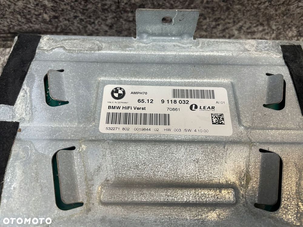 Glosniki glosnik wzmacniacz HiFi subwoofer syczki zestaw audio BMW E70 X5 - 4