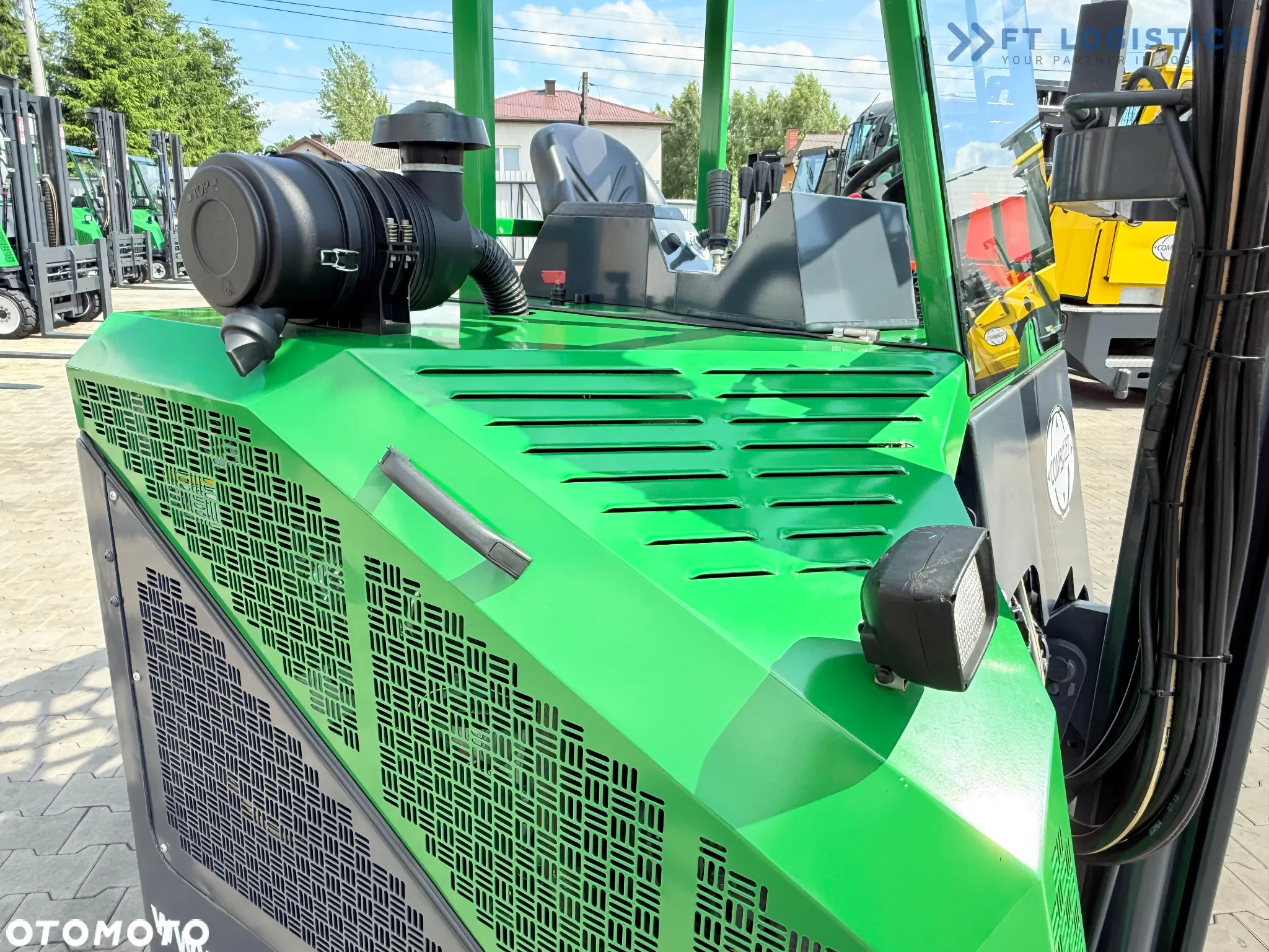 Combilift CB2500 / DIESEL / TRIPLEX / WYDŁY WYSUWNE / 5500MM / WOLNY SKOK / PRZESUW WIDEŁ / POZYCJONER / JAK NOWY - 41