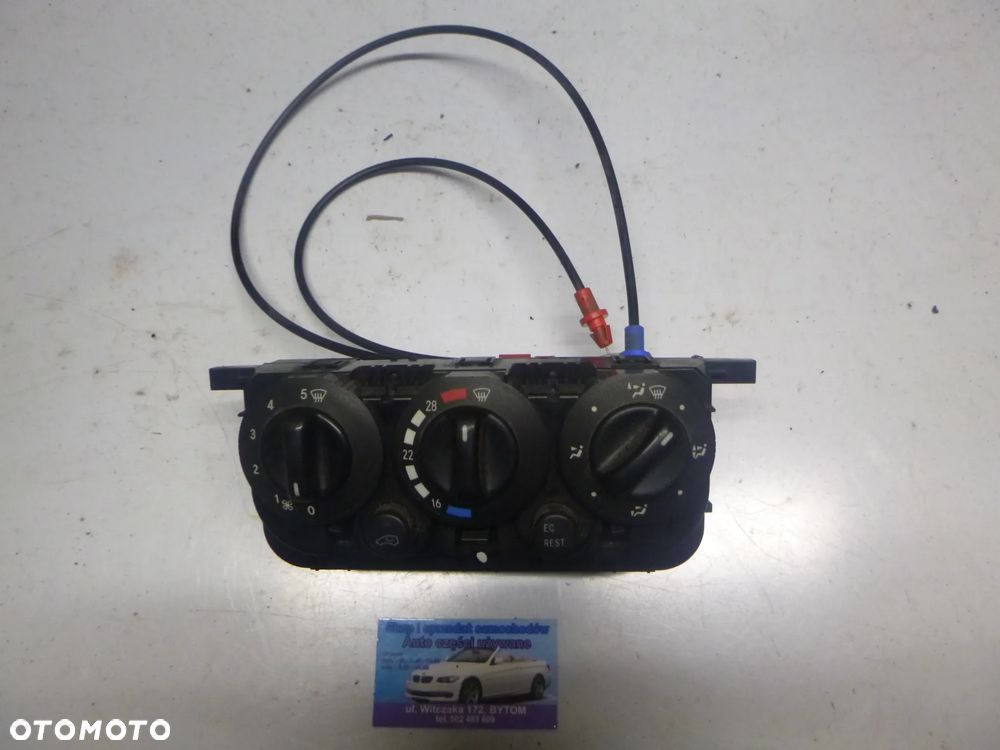 PANEL STEROWANIA NAWIEWU MERCEDES VANEO W414 1,7 CDI 2002r  414460228 - 1