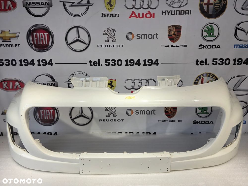 PEUGEOT 107 LIFT 12-15 ZDERZAK PRZEDNI PRZÓD , NR 52119-0H090 , NR AUKCJI NZ1801 - 1